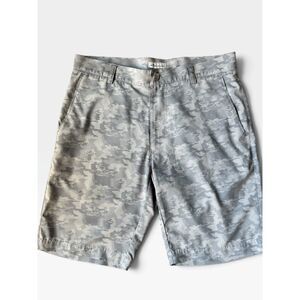 Peter Millar Camo Shorts – Gale Gray - Size 32